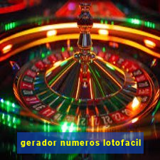 gerador numeros lotofacil